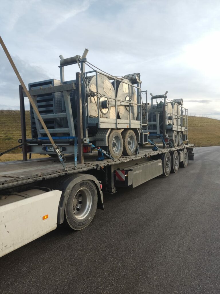 Maschinentransporte fuer Industrie