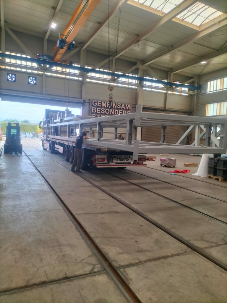 Ueberbreite Transport